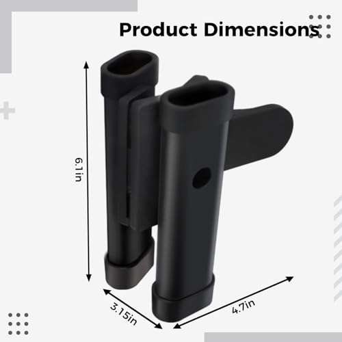 Clip Porta Baquetas con Compartimentos Dual para Batería miniatura 3