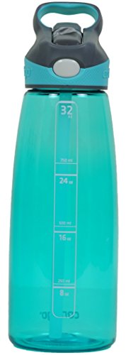 Contigo AUTOSPOUT Straw Addison Water Bottle, 32 oz, Ocean