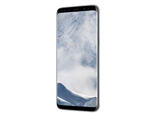 Samsung Galaxy S8 - Smartphone libre (5.8'', 4GB RAM, 64GB, 12MP) - [Versión Alemana: No incluye Pay ni acceso a promociones Members] [Plata -64GB ]