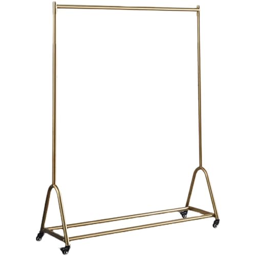 Portant à vêtements penderie robuste à roulettes réglable pour chambre