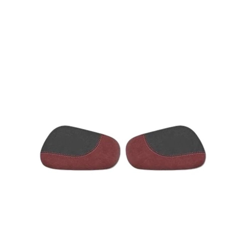 HHUV4C5Y For Geely For Zeekr 7X 001 X 007 For Mix 009 Car Knee Rest Pad Suede Leather Leg Pillow Support Relieve Fatigue Accessories