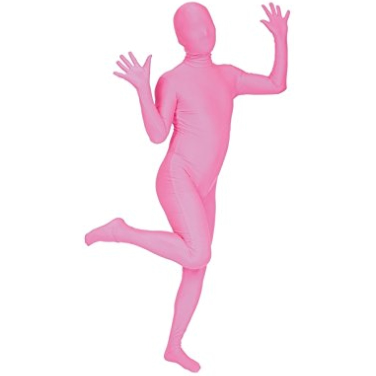 クリアストーン(Clearstone) 透明人間 コスプレ ハロウィン 全身タイツ パンテックス ユニセックス M ピンク 詳細画像3