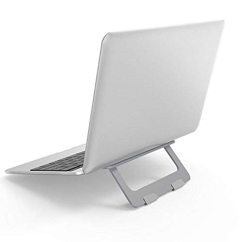 Oboe Aluminium Adjustable Laptop Stand Lightweight Portable Mini Laptop PC Tablet Holder Anti-Slip Design Mounting Bracket (Grey) (B082SZVR52) Amazon Price History, Amazon Price Tracker