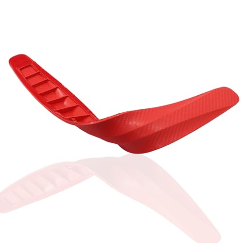 Jiozermi HJS1519-1524005 4Pcs Anti-Collision Patch Bumper Guard Strip Scratch-Resistant Bumper Protector Trim Bumper Protector Strip Universal For Cars Suvs Trucks(Red) thumb #4
