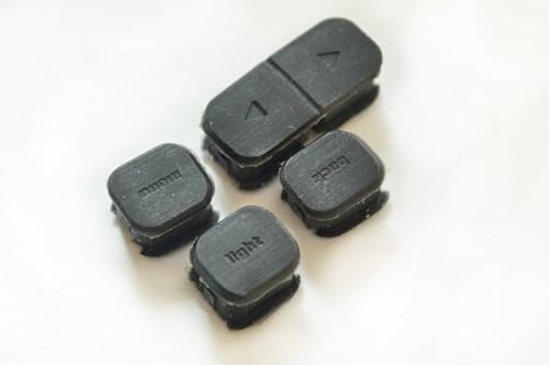 Juego de botones de encendido de repuesto compatible con Garmin Etrex 30, 20, 10, 20x, 30x, 32x 22x