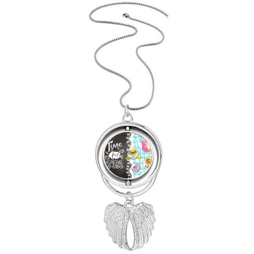 Collier ailes d'ange Time for Tea un symbole de protection et de douceur