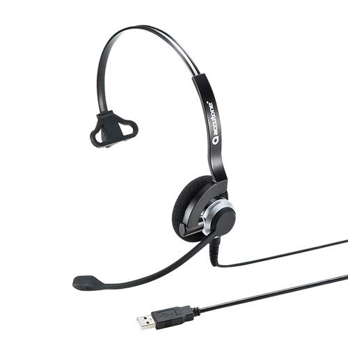 サンワサプライUSBヘッドセットMM-HSU07BK サンワサプライUSBヘッドセットMM-HSU07BK