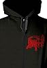 Death Hoodie The Sound Of Perseverance Band Logo Official Mens Black Zipped M #2