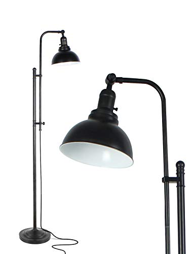One-Day Sale: Up to 40% Off Industrial Floor Lamp Metal Black Adjustable Lamp, Vintage Style Lamp with On/Off Switch, Standing Lamp with Metal Shade for Living Room Bedroom, Lamp for Study Room &Office, ETL Certificate. Best Cyber Monday 🔥 Industrial Floor Lamp Metal Black Adjustable Lamp, Vintage Style Lamp with On/Off Switch, Standing Lamp with Metal Shade for Living Room Bedroom, Lamp for Study Room &Office, ETL Certificate.