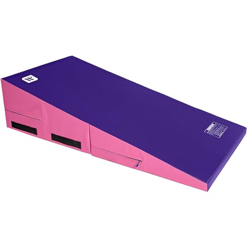 We Sell Mats Gymnastics Incline Mat, Folding and Non-Folding Cheese Wedge Skill Shape,...