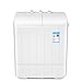 piccola lavatrice e asciugatrice 5.0kg Piccola Macchina Dormitorio Lavaggio, Lavaggio Domestica Integrato 300W Lavatrice, Doppio Bariletto Macchina Semiautomatica 220V Lavaggio lavatrice carica dall a