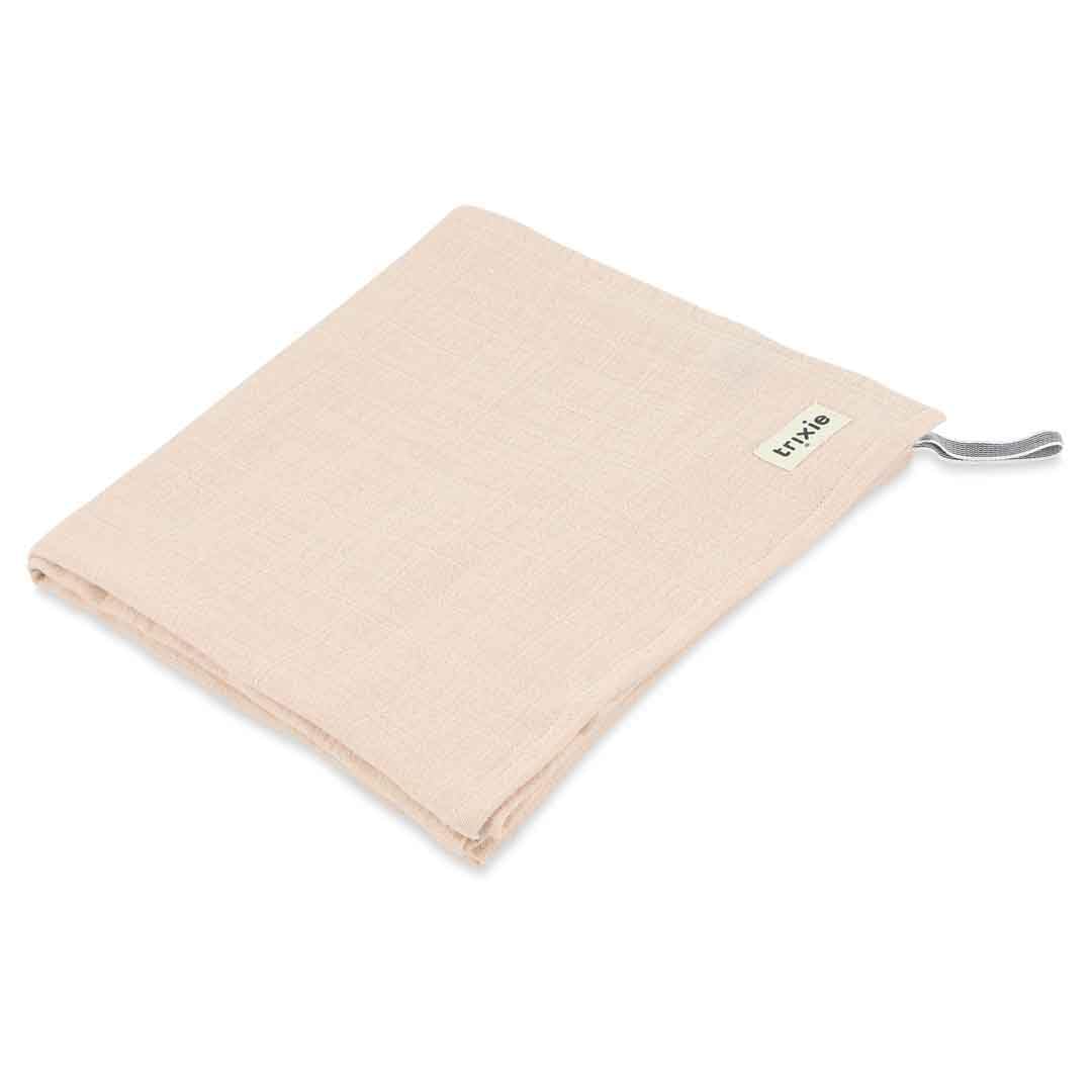 Trixie tela hidrofílica textil bebé 110x110cm Bliss Blossom algodón rosa
