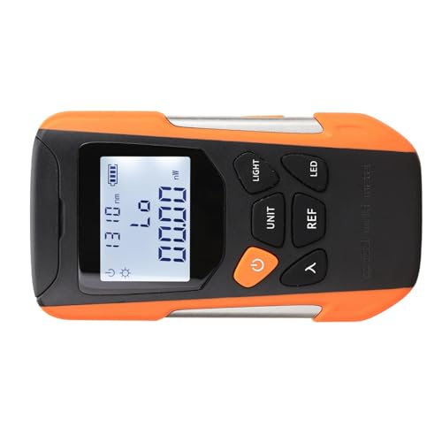 Compteur de puissance optique pour tester la fibre en sous-sol avec lampe LED intégrée