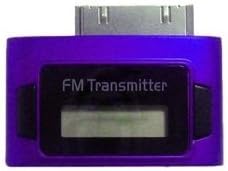 Exeze Pico 5 FM Transmitter for iPhone, iPhone 3G, iPhone 3GS, iPod Nano 3G, iPod Nano 5G, iPod Touch, iPod Touch 2G, iPod Touch 3G, iPod Classic all models - Ultra Small - No cables or batteries needed - Purple