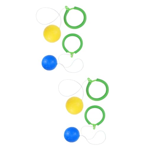 CIYODO 1set Jumping Balls Fitness Equipment for Bouncing Balls for Fun Indoor for Leisure Activities and Exercise Random Color 2pcs