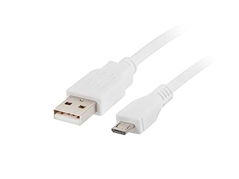 Cable Usb Lanberg 2.0 Macho/micro Usb Macho 1m Blanco