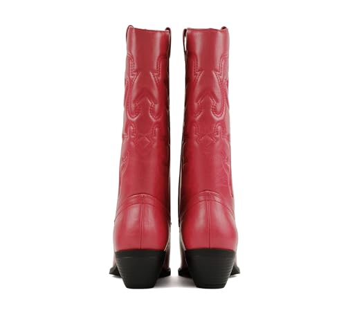 Image of Soda Women's Rodeo Western Pointed Toe Cowboy Boots