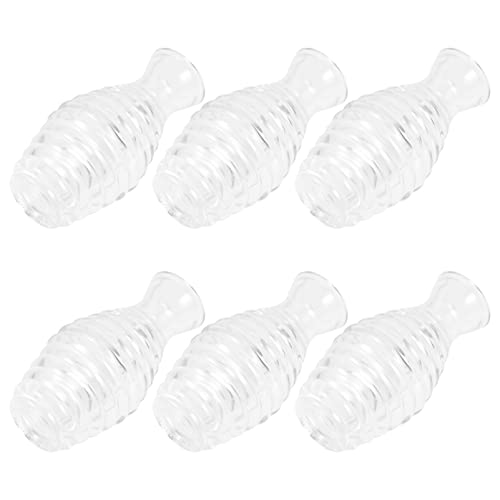 Botellas de aceite esencial Garneck 6pcs boca ancha