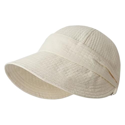 Sombrero de ala Ancha con protección UV, Transpirable, Ajustable, de Secado rápido, Plegable, para Playa, Senderismo, jardinería, Viajes, Camping, Deportes, natación, Color Beige