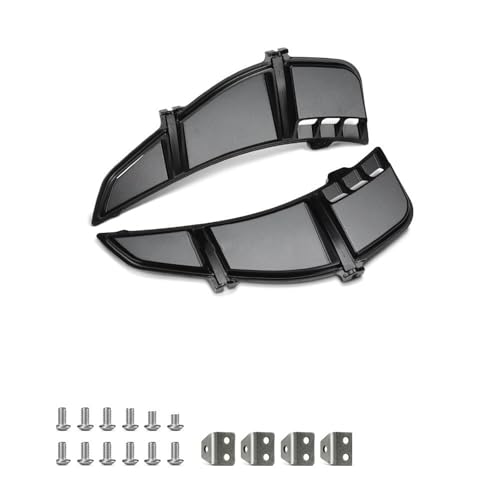 Couvercle de radiateur noir pour Vespa GTS 300 et Sei Giorni 125