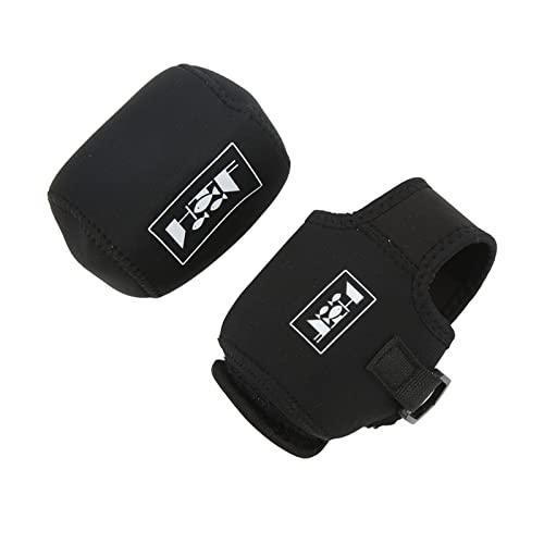 Vbestlife Funda Protectora para Bolsa de Carrete de Pesca, 2 uds. Funda Protectora para Carrete de Pesca de Neopreno Resistente a Impactos, Bolsa...
