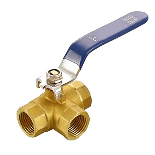 Conector de grifo de jardín de 3 vías con interruptor de latón hermético y fluido 7