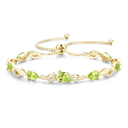 FANCIME August Birthstone Teardrop...