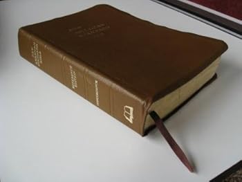 Imitation Leather New American Standard Bible Reference Edition - Concordance - Brown Imitation Leather, J.b. Mccabe Company Book