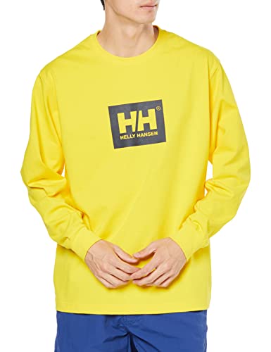 ロングTシャツ ロングスリーブ HHロゴティー メンズ HE32281 イエロー L