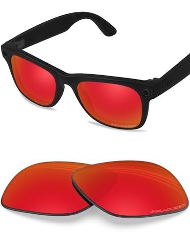 Image of BLAZERBUCK Photochromic Replacement Lenses Compatible with Ray-Ban Meta Wayfarer RW4006 | RW4012 (Gen 2) 50mm Smart Glasses