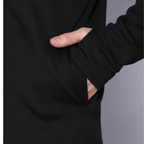 Image of MIA FASHION Men's Sunscreen Jacket with UPF 50+ UV Protection - Lightweight Breathable Quick Dry Summer Jacket for Sun & Pollution Protection, Ideal for Biking, Gym, Hiking & Outdoor Sports