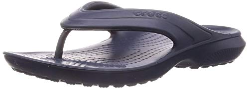 Crocs Kids' Classic Flip Flop | Slip On Shoes for Boys and Girls | Water Shoes, Navy, J3 US Little Kid
