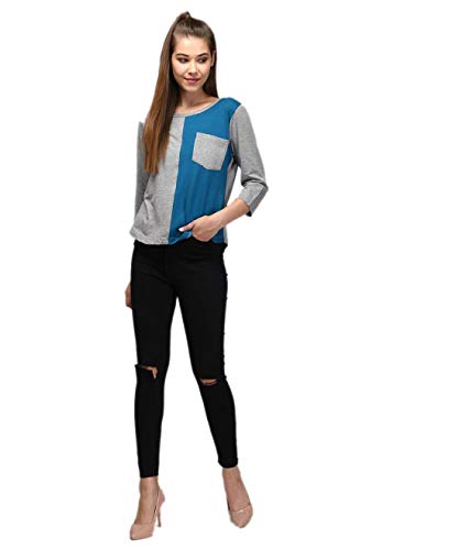 Image of KOTTY Women's Solid Regular Fit T-Shirt