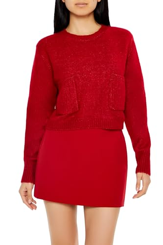 Forever 21 Women's Cropped Crew Sweater