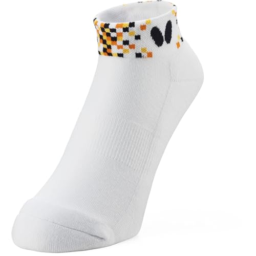 Butterfly Maltil Socks - Unisex, Athletic, Comfortable, Reinforced Toe, Cushion Heel, Arch Support, Table Tennis Ankle Socks