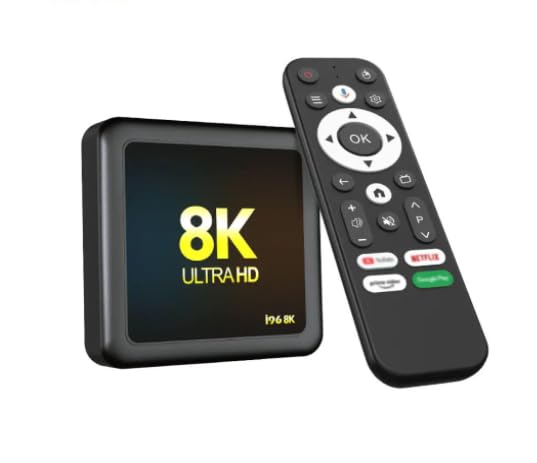 Image of 4K Android Smart TV Box | Built-in Chromecast | Voice Remote | OTT Apps Support (8 /128GB)