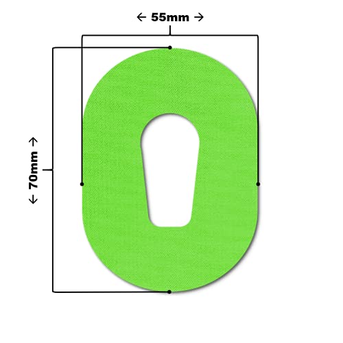 MySweetStitch - 10 x Dexcom G6 Patches, Overpatch diameter 70 x 55mm, Waterproof, Breathable, Skin-Friendly, Made in Germany, Green - Image 3