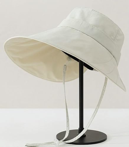 Sombrero de mujer con orificio para coleta y ala ancha miniatura 2