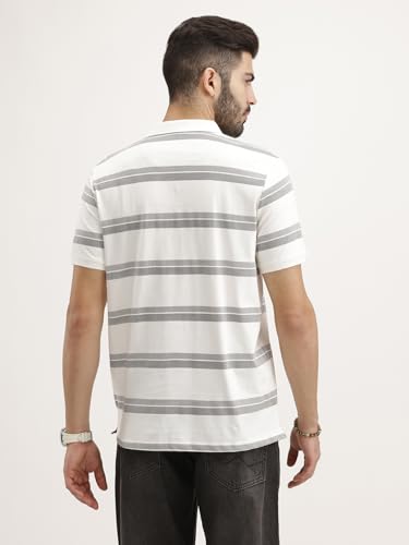 Image of WROGN Men's Cotton Blend Polo T-Shirt | All Over Print | Slim Fit