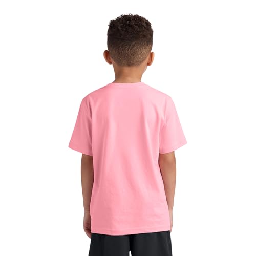 Boys' Lifestyle Short Sleeve T-Shirt, Slim-fit Logo Tee, Cotton Blend Fabric3