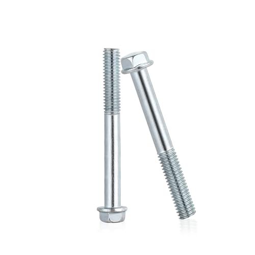 Image of Minho Motorcycle High Strength Grade 8.8 Metric Flanged Hex Bolts M6-1.0 - 65 Applied to Engine Bolts,10pcs