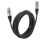 Kadence Professional Balanced 3 pin XLR Male to Female XLR Microphone, Guitar, Audio,...