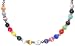 Necklace - Multi - 8mm Packaged Cancer awarness Necklace 18 colors