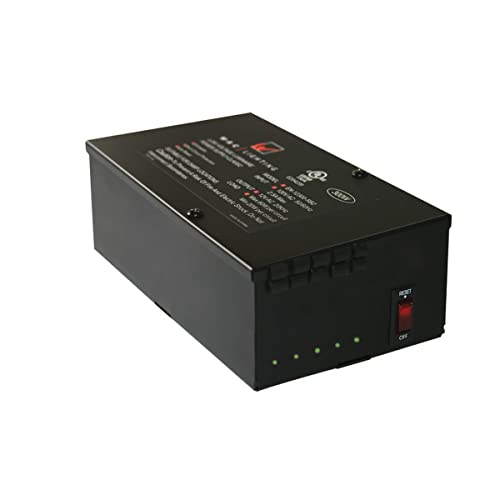 WAC Lighting EN-1260-RB2 120V Input 12V Output 60W Remote Enclosed Electronic Transformer, Black