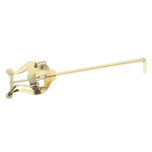 BESTonZON Trumpet Lyre Sheet Music Holder Marching Band Accessory Metal Music Clip for Trumpet and Cornet