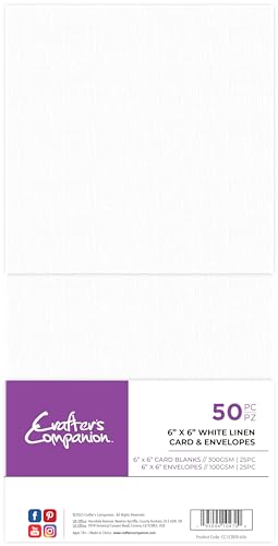 Aazon.co : LUXPaper A6 Folded Cards | 4 5/8" X 6 1/4" | White Linen