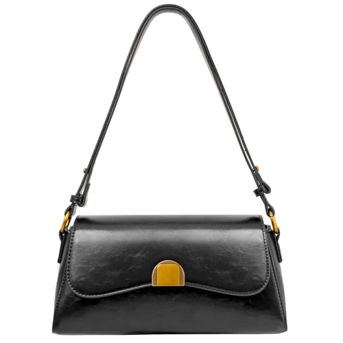 Shoulder Bag for Women Leather Handbag Classic Small Purse Crossbody Hobo Handbag with Adjustable Strap