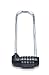 Combination Lock, Combination Padlock, Long Shackle Security Lock for Home, School, Office, Warehouse, Fence, Storage Lockers, Gym Lockers, Cabinets, Drawers, Toolboxes - With You6688 - 1 Pack - Long