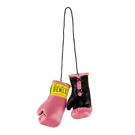 BENLEE Rocky Marciano Unisex – Erwachsene Mini Miniature Boxing Gloves, Rose, Einheitsgröße