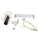 Mextronic Baldachin-Natur 1-flammig/Lampen-Baldachin aus Holz, Ø 100 mm